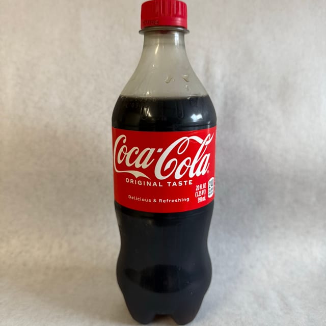 Soft Drink 20oz Bottle.