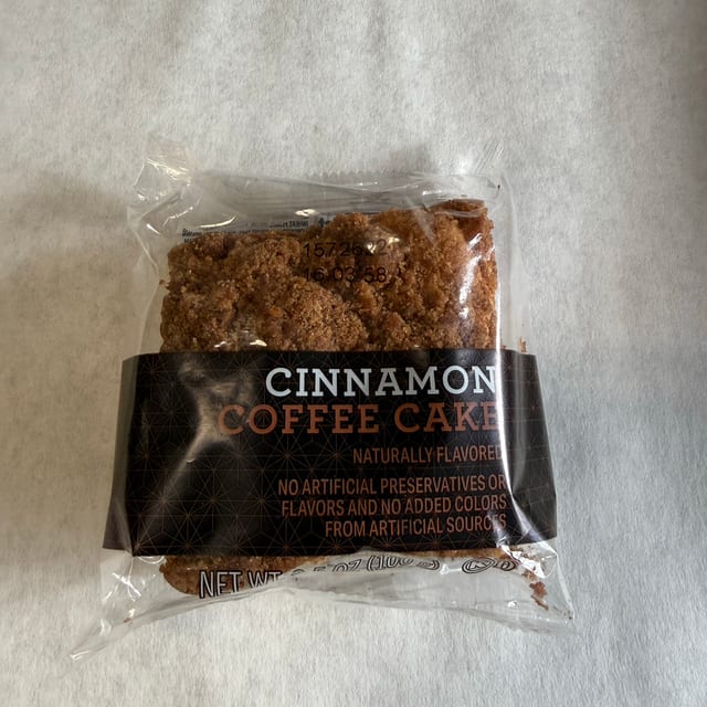 Cinnamon Coffe Cake.